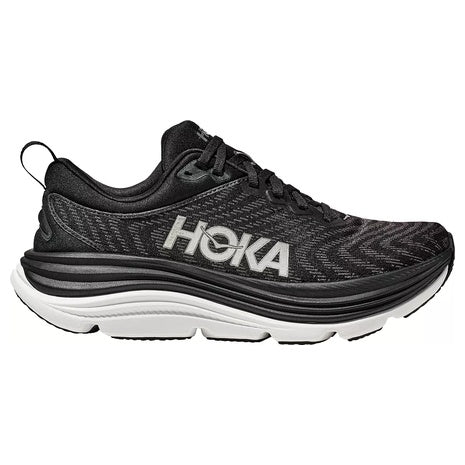 HOKA Men's Gaviota 5 Black White Running Shoes