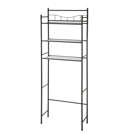 3 Shelf over the Toilet Steel Wall Mount Storage Unit