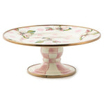 Wildflowers Pink Mini Pedestal Platter