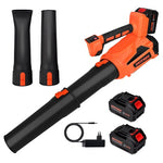 HOTREE Cordless 6 Speed Electric Leaf Blower With 2-2.0Ah Batteries