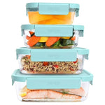 8-Piece Bentgo Leak-Proof Glass Food Storage Set