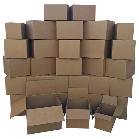 30 Amazon Basics Cardboard Moving Boxes