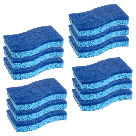 12 Non-Scratch Kitchen Sponges