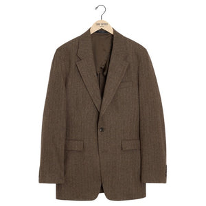 Todd Snyder Men's Italian Flannel Herringbone Wythe Jacket