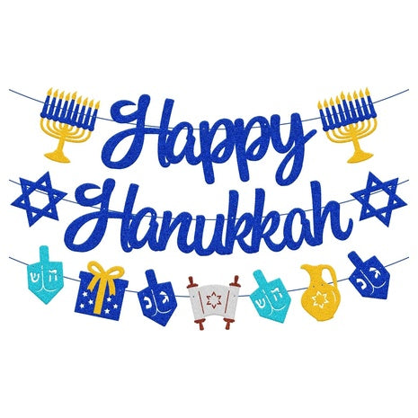 Happy Hanukkah Banner