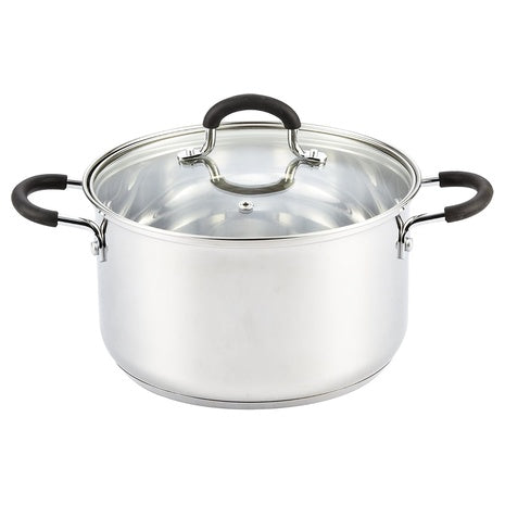 5-Qt Cook N Home Stainless Steel Stock Pot With Lid