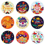 180 Purim Stickers