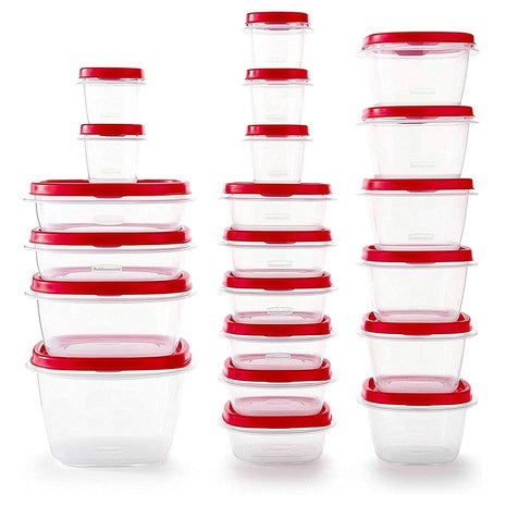42-Piece Rubbermaid Food Storage Containers with Lids