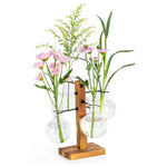 Plant Propagation Station with Wood Stand