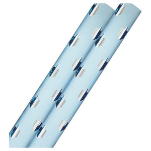 Metallic Dreidel Wrapping Paper