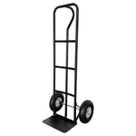 600 lb Steel Hand Truck with P Handle & Pneumatic Wheels