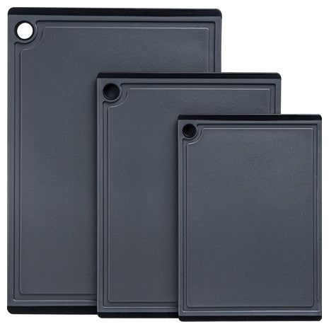 3-Piece Plastic Cutting Board Set