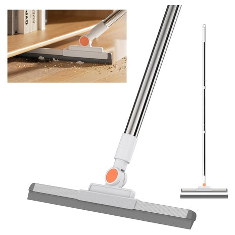 180° Floor Squeegee & Rubber Broom