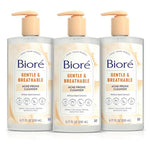 3 Bottles Biore Gentle & Breathable Acne Face Wash