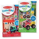 Melissa And Doug Created By Me Paint Your Own Wooden Vehicles Craft Kit