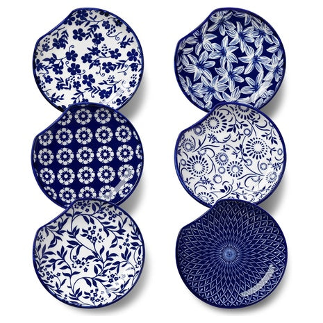 6-Pack Ceramic Spoon Rest For Stove Top