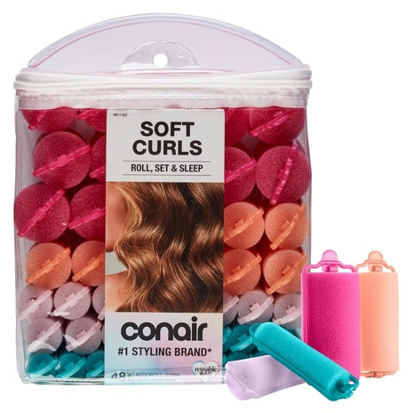 48 Conair Foam Hair Rollers