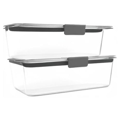 2-Pack Rubbermaid Brilliance BPA-Free Food Storage Containers