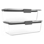 2-Pack Rubbermaid Brilliance BPA-Free Food Storage Containers