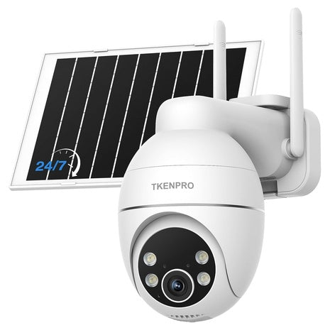 TKENPRO Solar Wireless Security Cameras