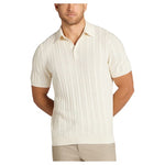 Jos. A. Bank Tailored Fit Vertical Texture Polo Sweater