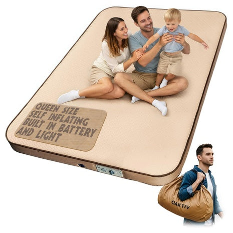 Queen Plus Oaktiv Self-Inflating Camping Sleeping Pad