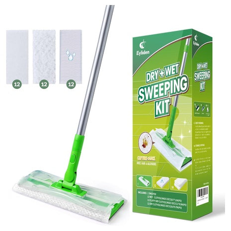 Sweeper Mop With 36 Refills