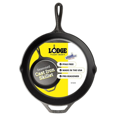 Lodge 12" Seasoned Cast Iron Skillet