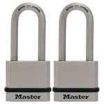 2 Master Lock Magnum Heavy Duty Padlocks