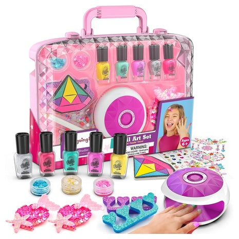 Amagoing Girls’ Nail Polish Art Kit
