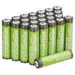 24 AAA Amazon Basics Rechargeable Batteries 850mAh