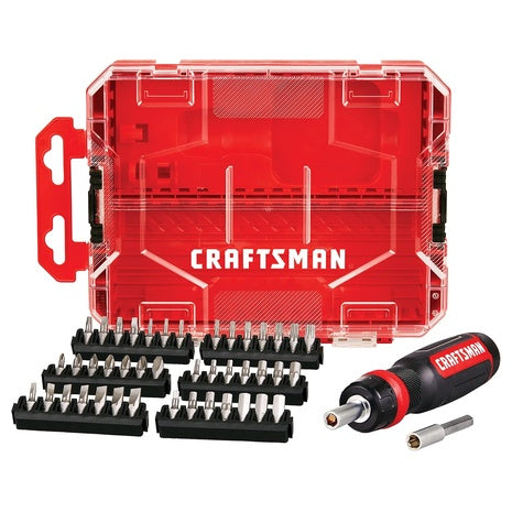 44-Piece Craftsman Ratcheting Screwdriver Set