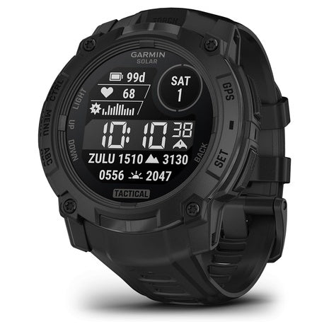 Garmin Instinct 3-Tactical Edition 45mm Solar GPS Smartwatch