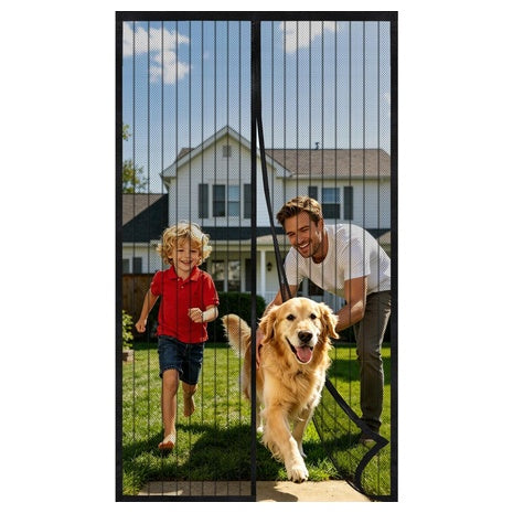 Hiflora Heavy Duty Magnetic Screen Door (38" X 82")