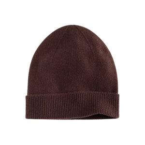 100% Cashmere Cuffed Beanie