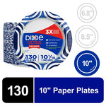 130 Dixie Ultra Large Paper Plates