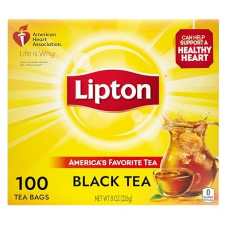 100 Lipton Black Tea Bags