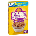 2 Family Size Boxes Of Golden Grahams Cereal