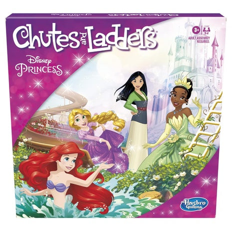 Hasbro Gaming Chutes and Ladders: Disney Princess Edition Board Game