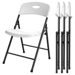 4-Pack Heavy Duty Folding Chairs