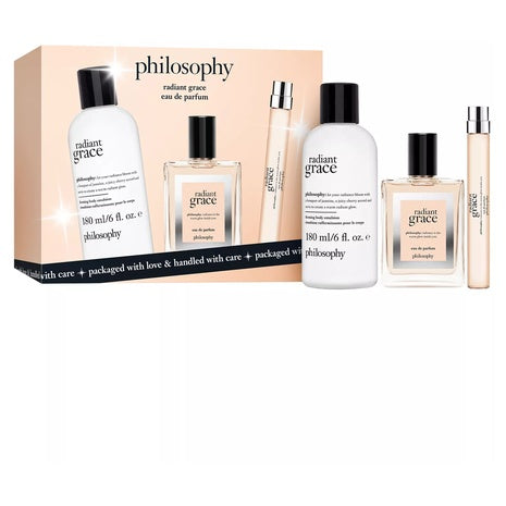 3-Piece Philosophy Radiant Grace Eau de Parfum Fragrance Gift Set