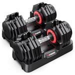 GIKPAL 160LB (80lbsx2) Adjustable Dumbbells Set