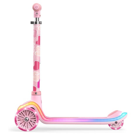 3-Wheel Light-Up Kick Scooter