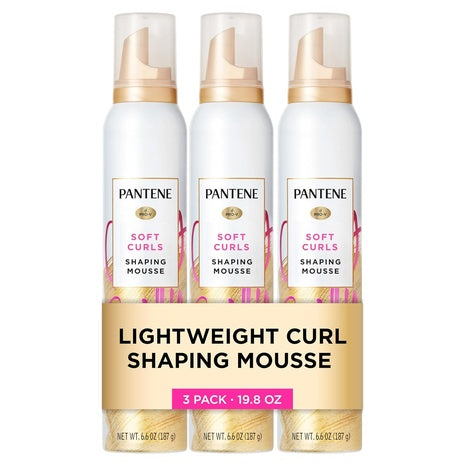 3 Pack Pantene Curl Mousse