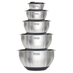 10 Piece Viking Stainless Steel Mixing Bowls w/ Lids Set