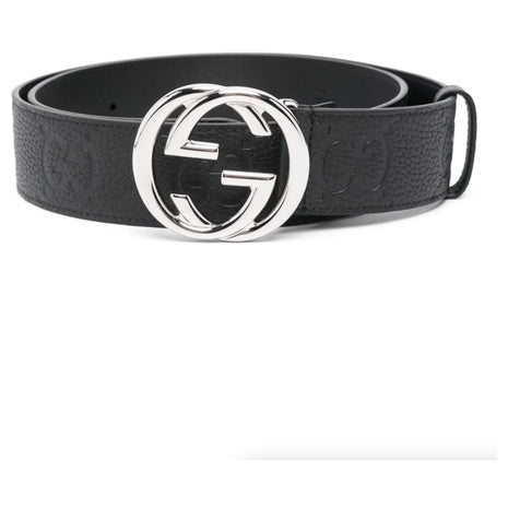 Gucci Interlocking G-buckle belt