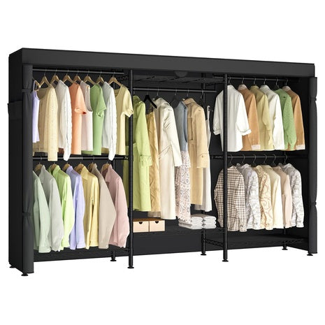 Songmics Heavy-Duty Rolling Clothes Rack