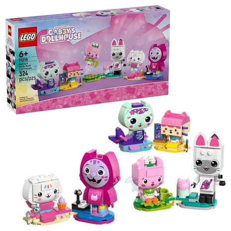 LEGO 11215 Gabby's Dollhouse Gabby's Brick-Built Cat Friends