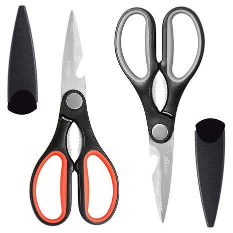 2-Pack 8" All Purpose Stainless Steel Kitchen Shears