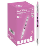 36 Uniball Pink Ribbon Gel Pens